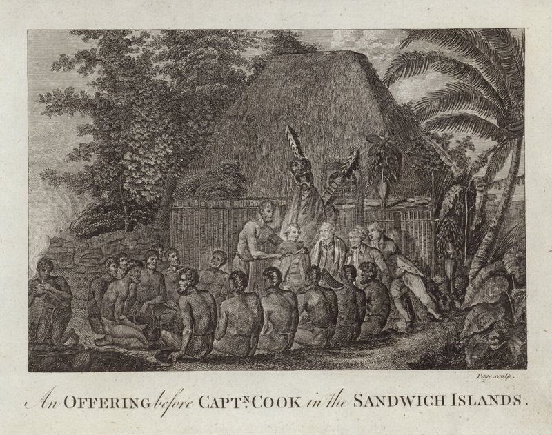Et tilbud før Captain Cook av English School