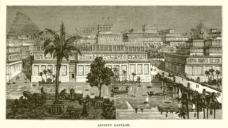 Det gamle Babylon av English School
