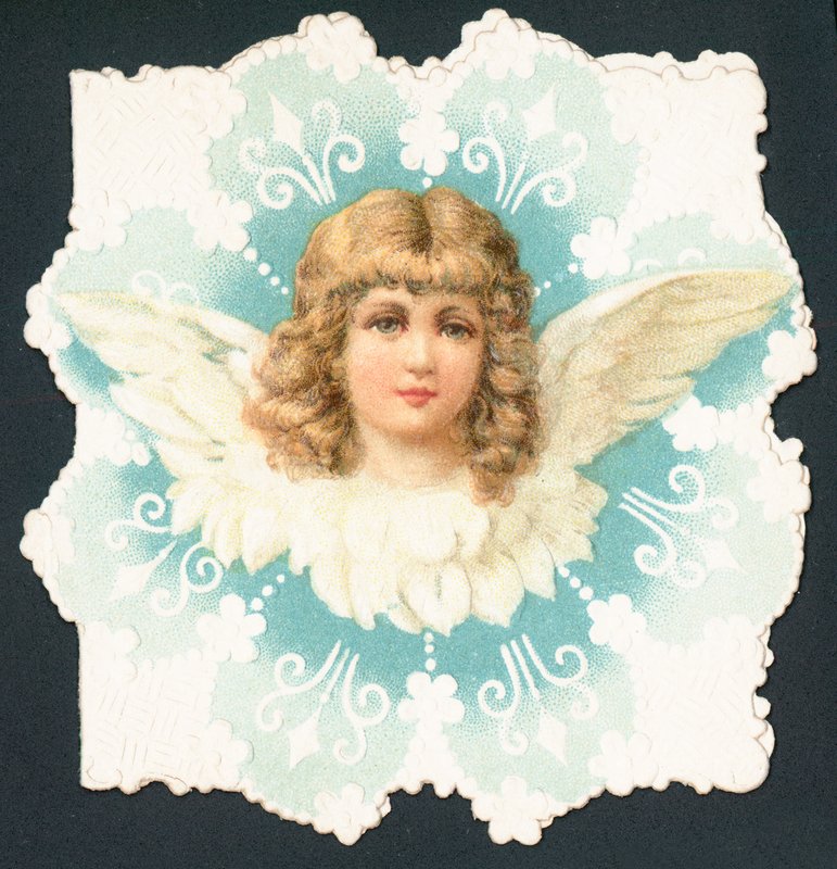 Angel Face, julekort av English School
