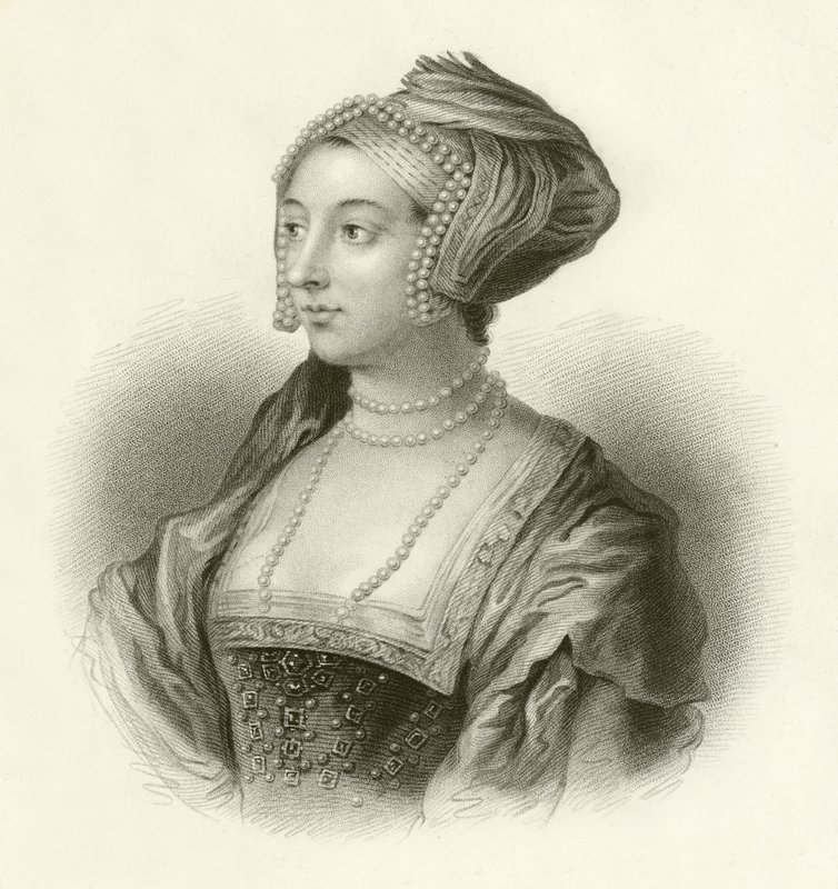 Anne Boleyn av English School