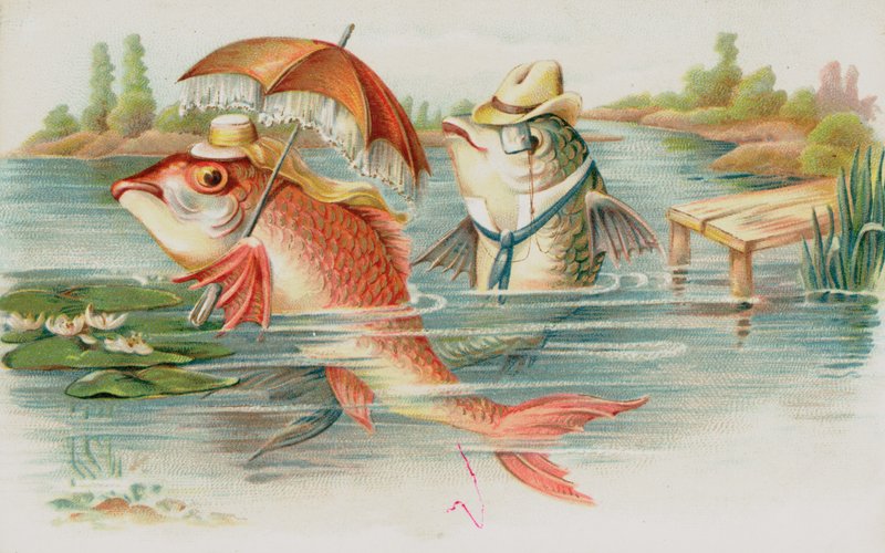 Antropomorfe fisk av English School