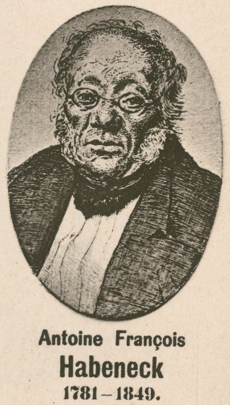 Antoine Francois Habeneck (gravering) av English School