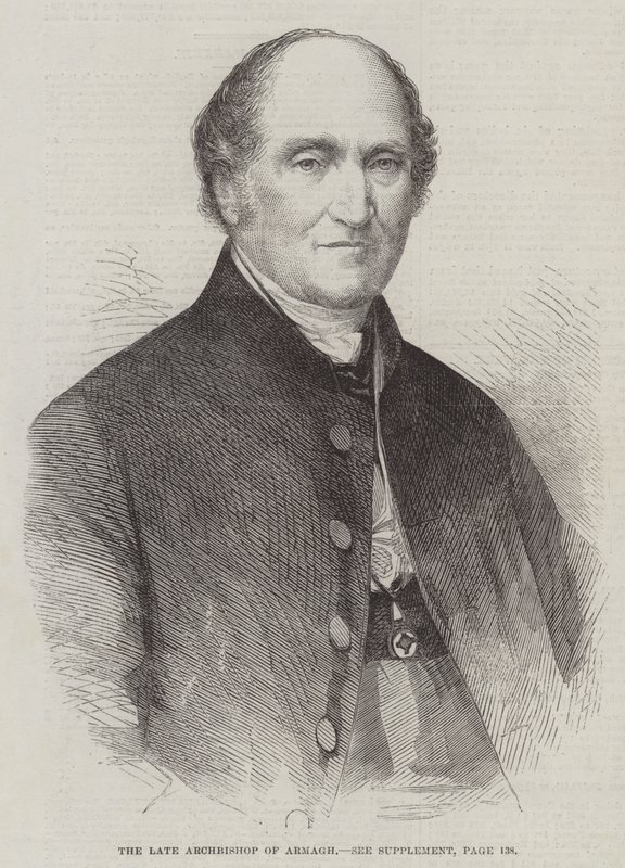 Erkebiskop av Armagh (gravering) av English School