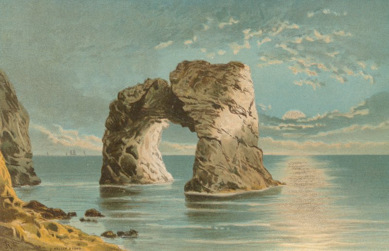 Arched Rock, Freshwater Bay - Isle of Wight av English School
