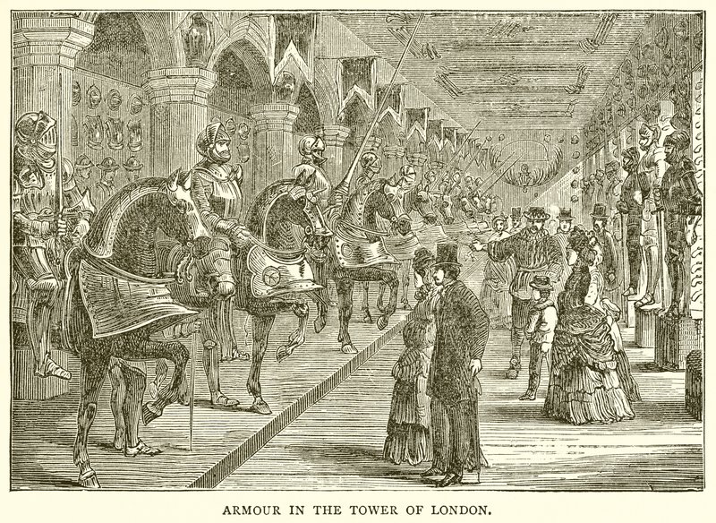 Rustning i Tower of London av English School