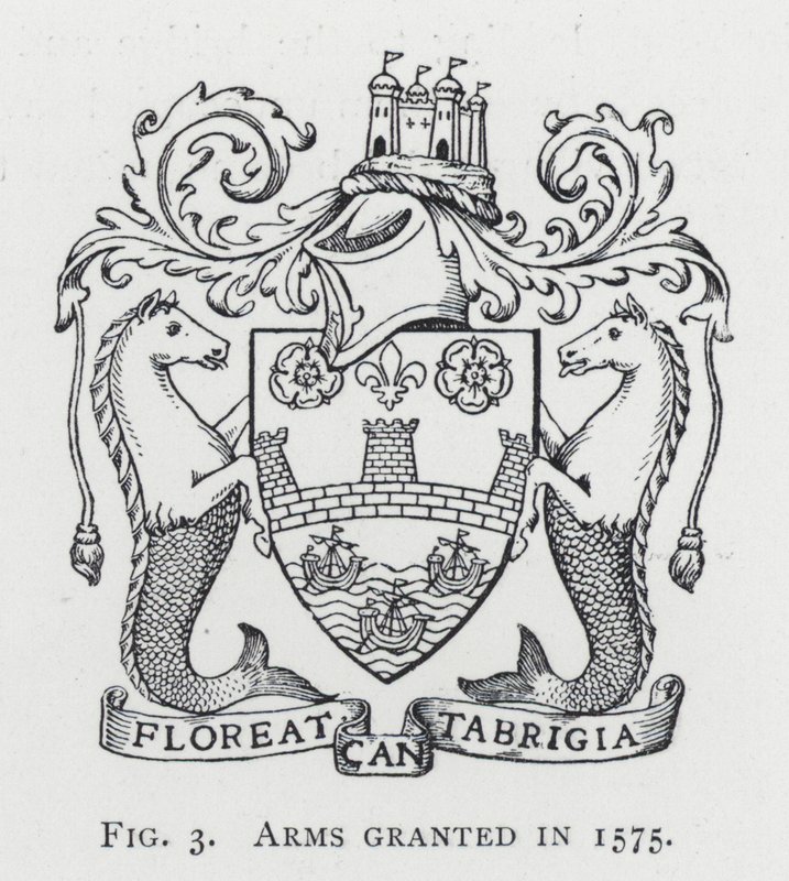 Våpen gitt i 1575 (gravering) av English School