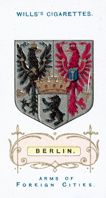 Arms of Berlin (chromolitho) av English School