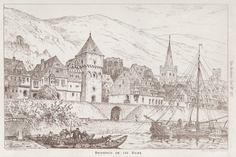Bacharach ved Rhinen av English School