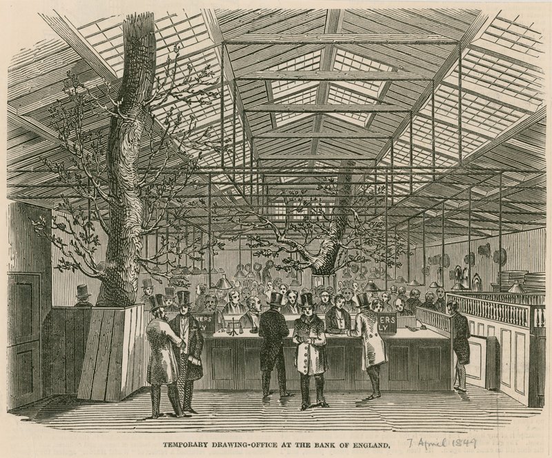 Bank of England, Garden Court av English School