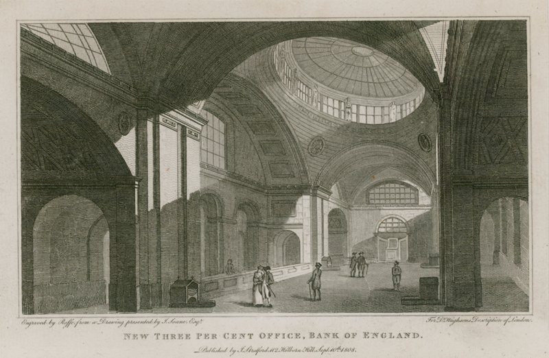 Bank of England, Sir John Soanes Rotunda av English School