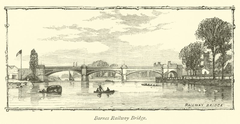 Barnes Railway Bridge av English School