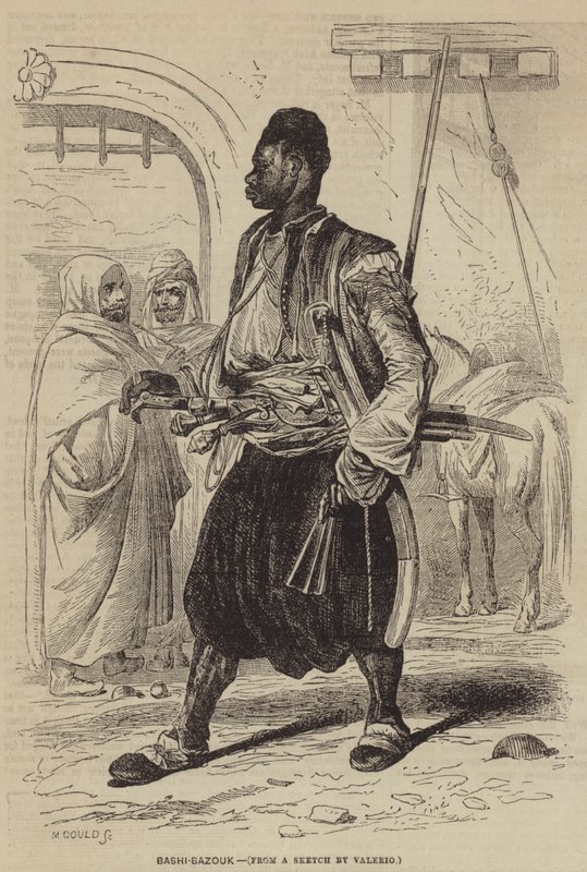 Bashi-Bazouk (gravering) av English School
