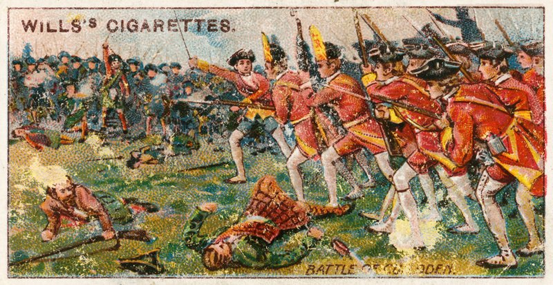 Slaget ved Culloden av English School