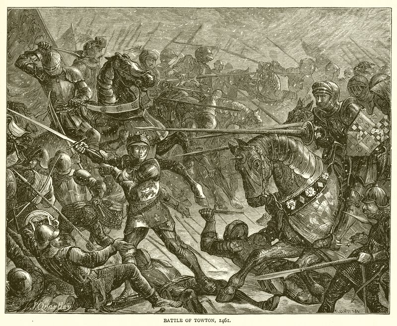 Slaget ved Towton, 1461 av English School