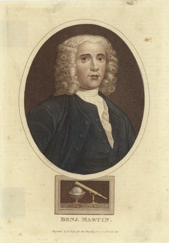 Benjamin Martin (kobbergravering) av English School