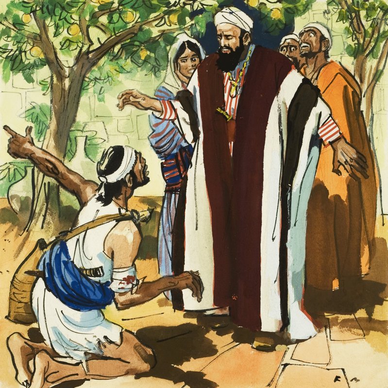 Bibelsk scene av English School
