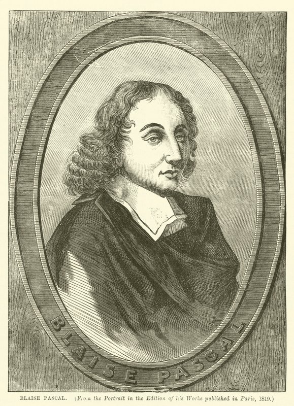 Blaise Pascal (gravering) av English School