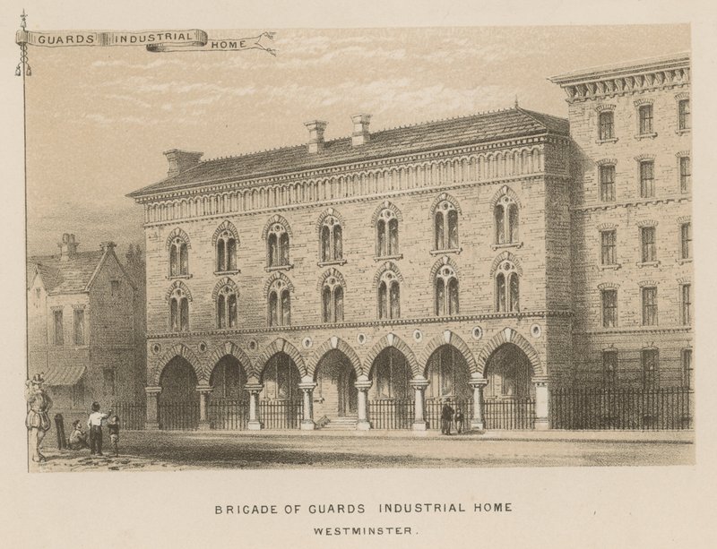 Brigade of Guards Industrial Home, Westminster, London av English School