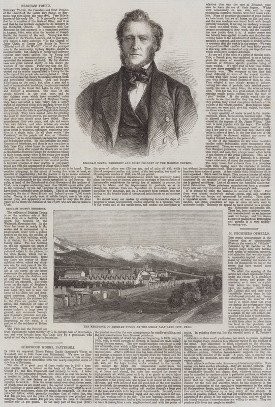 Brigham Young (gravering) av English School