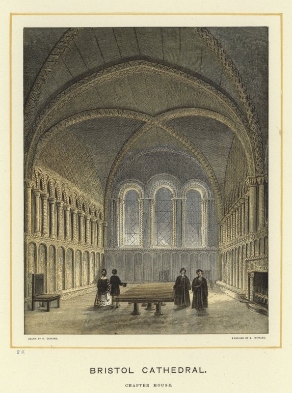 Bristol Cathedral, kapittelhus av English School