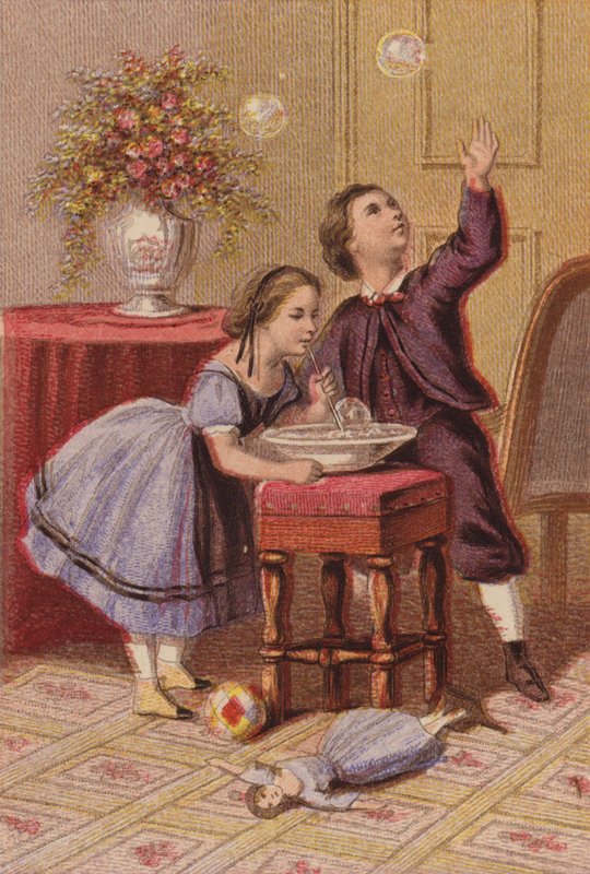 Bobleblåsing (gravering) av English School