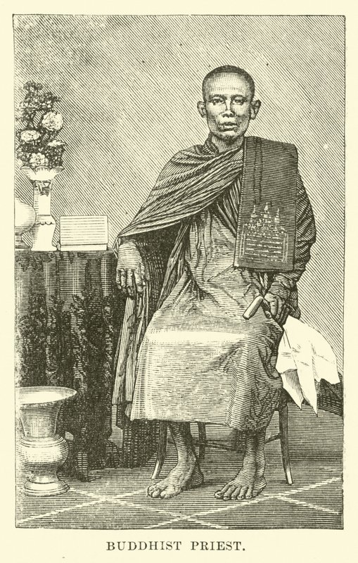 Buddhistprest av English School