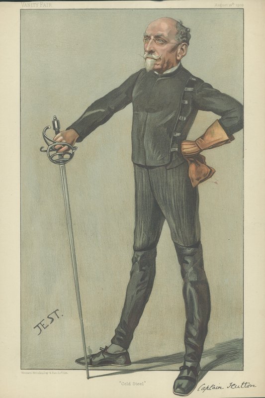 Kaptein Alfred Hutton FSA av English School