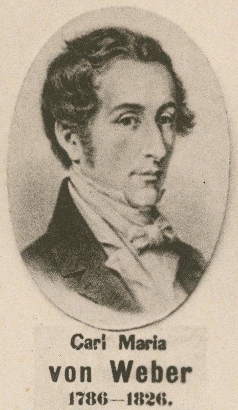 Carl Maria von Weber (gravering) av English School