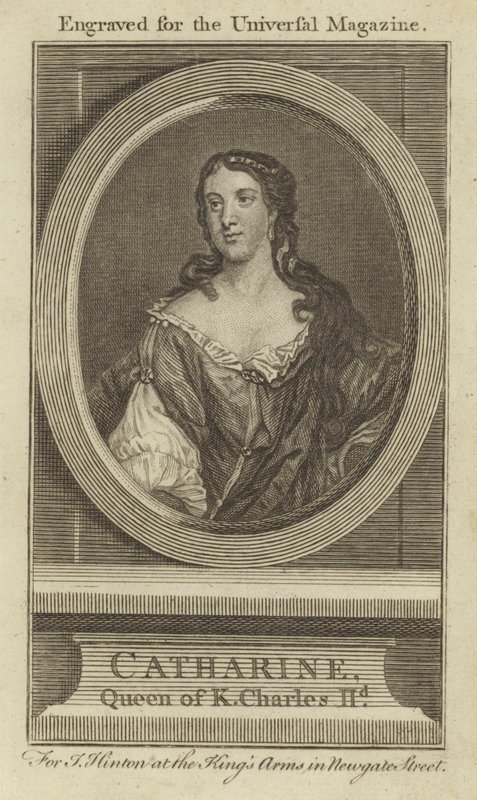 Catharine, dronning av kong Charles II av English School