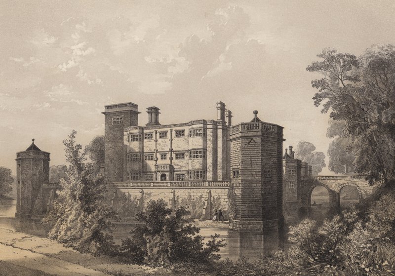 Caverswall Castle, Staffordshire av English School