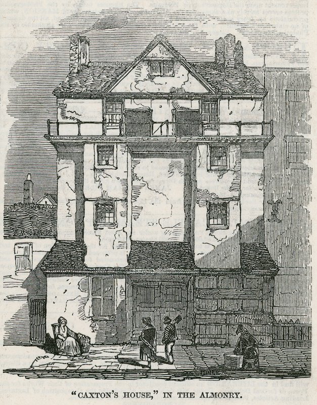 Caxtons hus i Almonry av English School