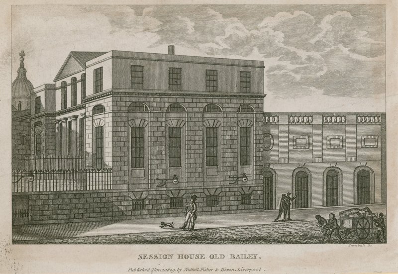 Central Criminal Court, 2nd, post-Fire session house av English School
