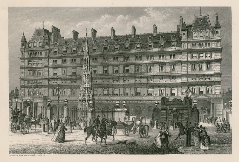 Charing Cross jernbanestasjon, London av English School