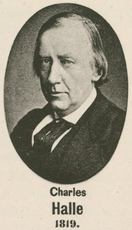 Charles Halle (gravering) av English School