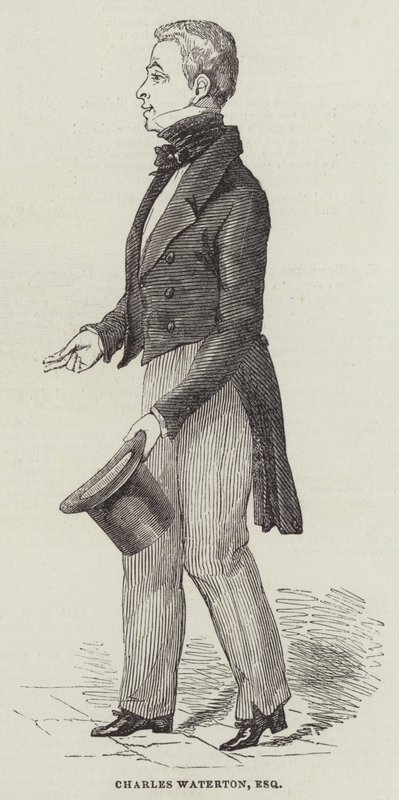 Charles Waterton, Esquire (gravering) av English School