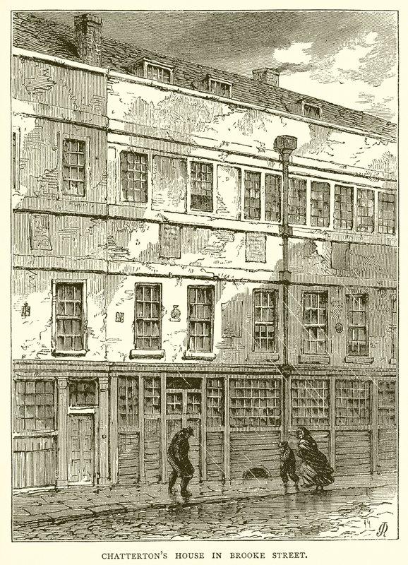 Chattertons House i Brooke Street av English School