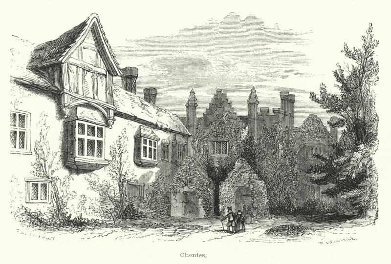 Chenies (gravering) av English School