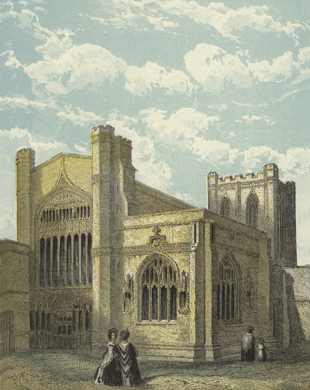 Chester Cathedral, South West View av English School
