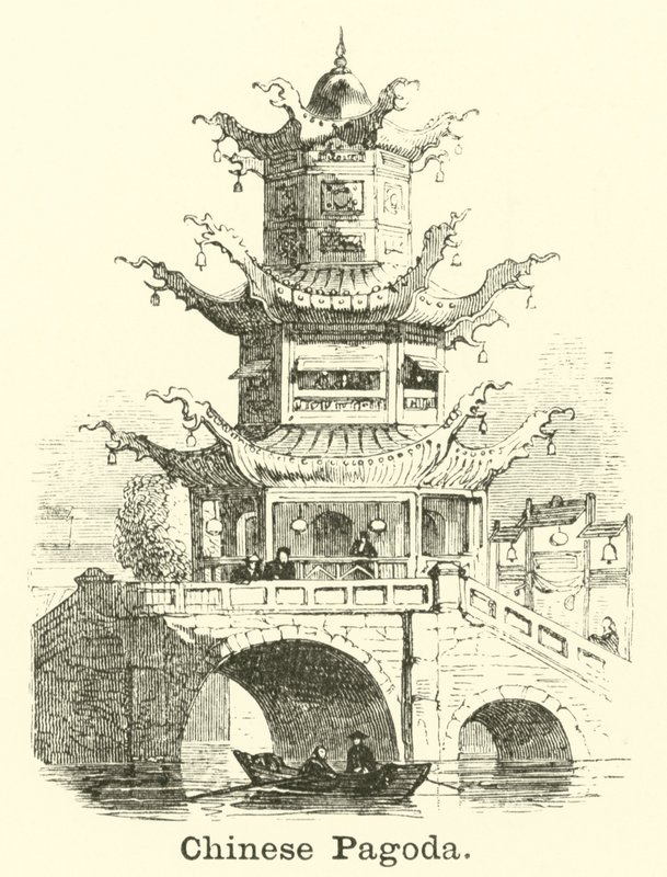 Kinesisk pagode av English School