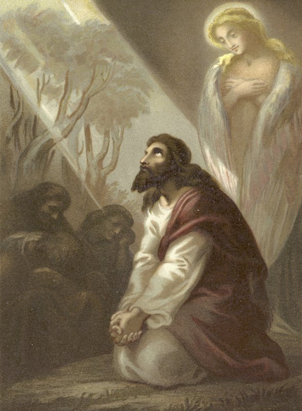 Kristus i Getsemane hage av English School