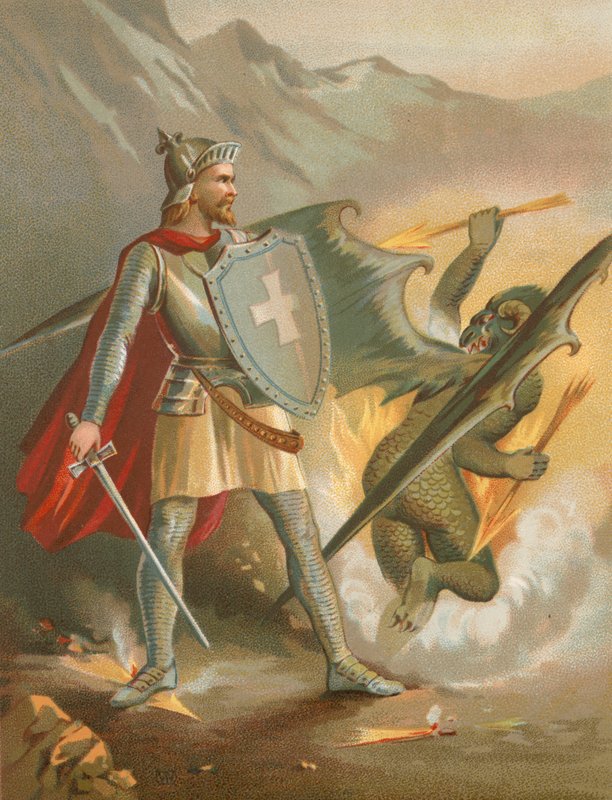 Christian beseirer Apollyon av English School
