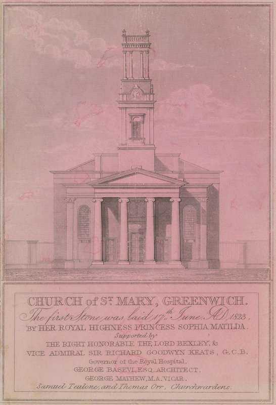 Church of St Mary, Greenwich av English School