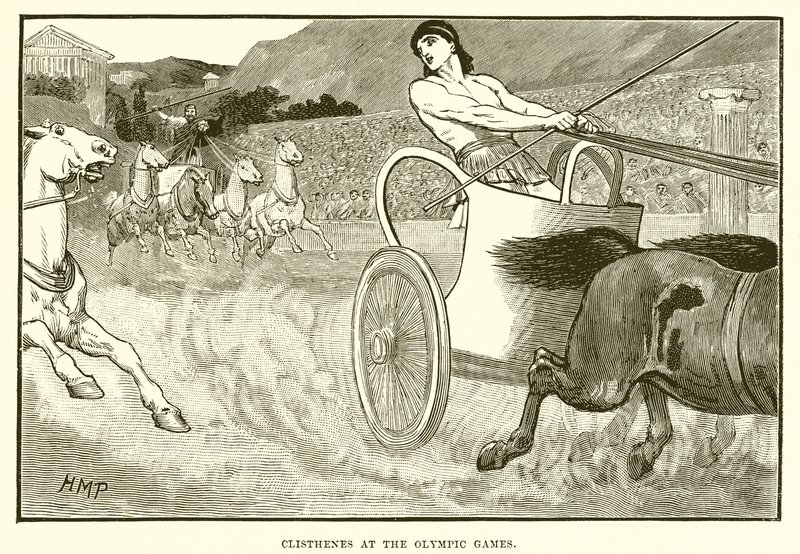 Clisthenes ved de olympiske leker av English School