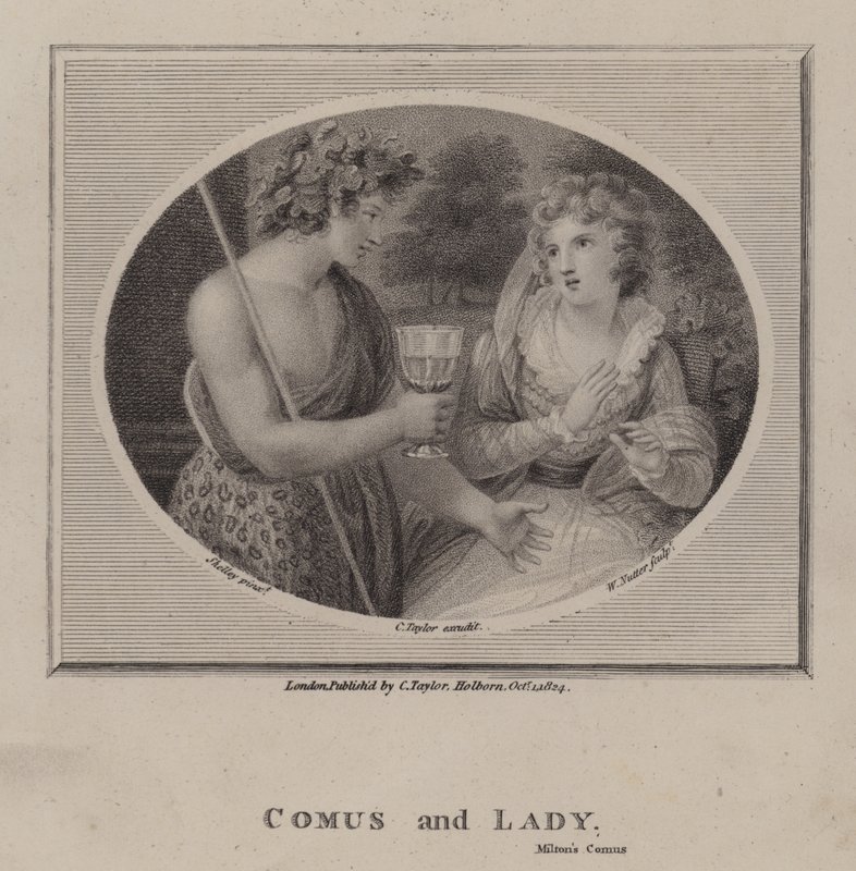 Comus og Lady av English School