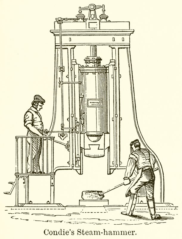 Condies Steam-Hammer av English School