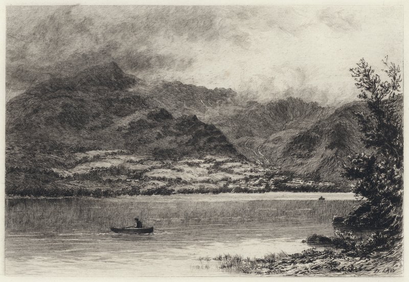 Coniston (etsing) av English School