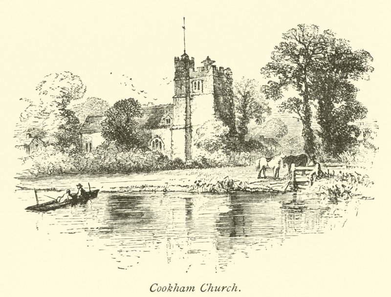 Cookham kirke av English School