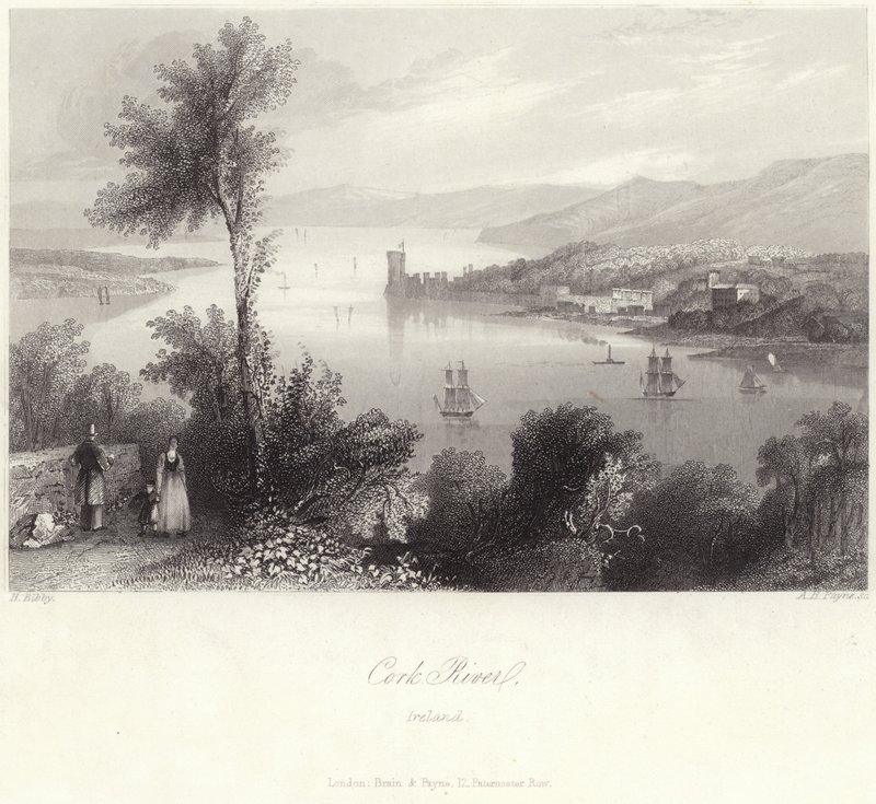 Cork River i Irland av English School