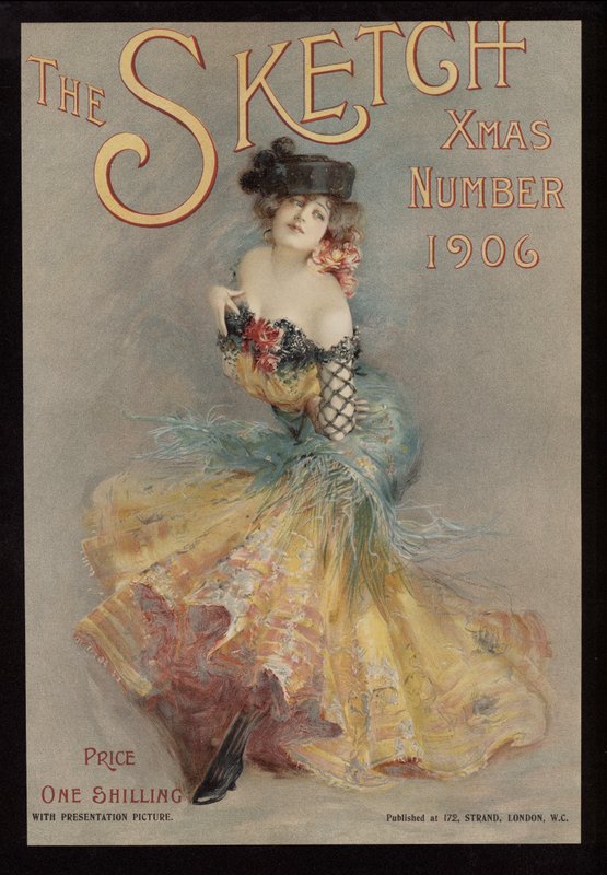 Cover of The Sketch, julenummer av English School