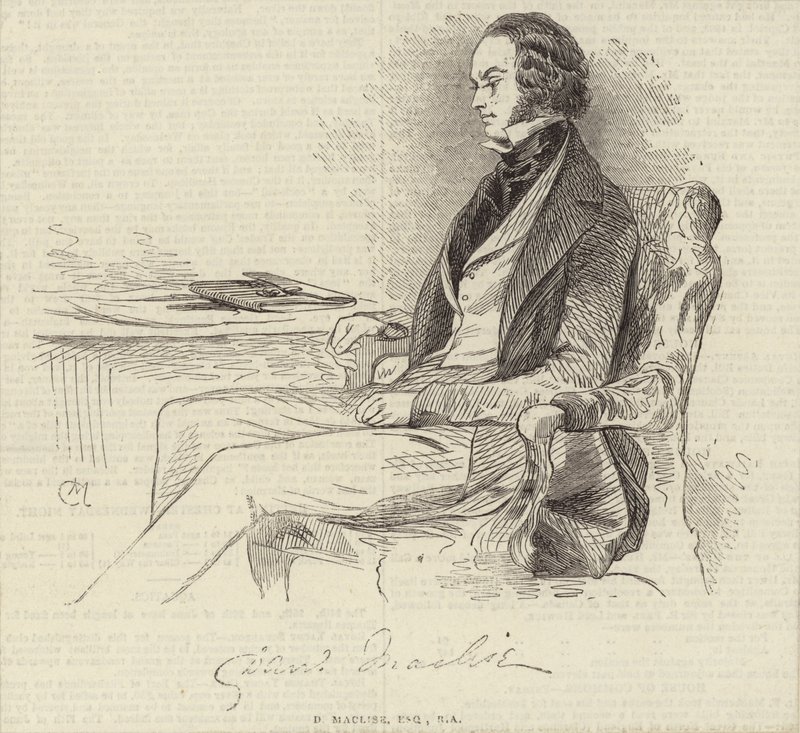 Daniel Maclise av English School